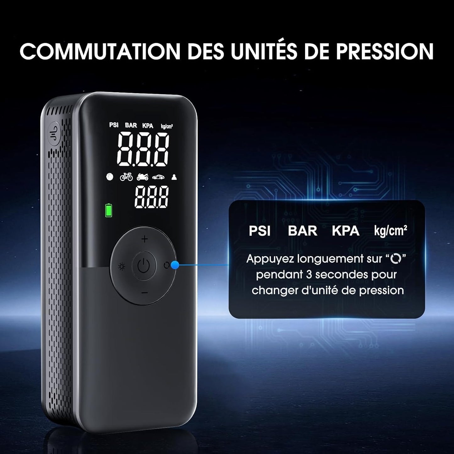 Le Pro Air Compresseur 3-en-1 règle tout ça