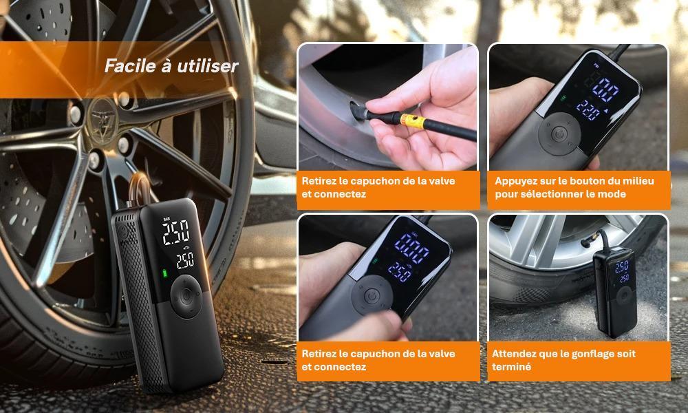 Le Pro Air Compresseur 3-en-1 règle tout ça
