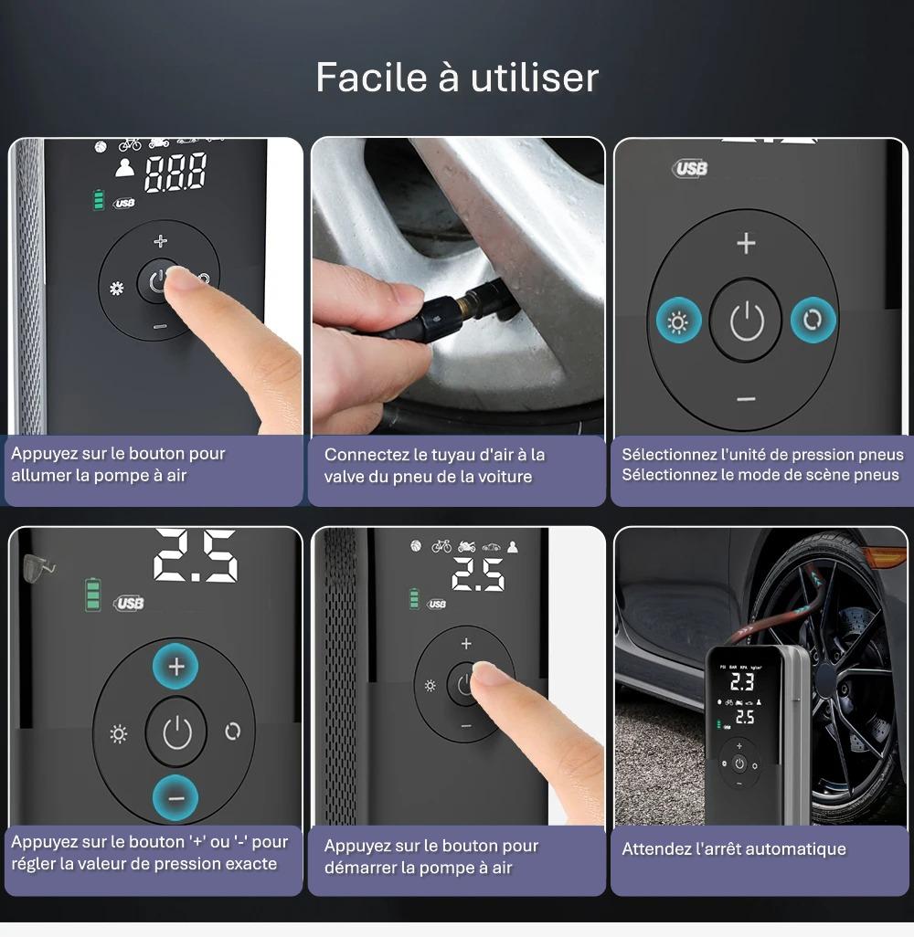 Le Pro Air Compresseur 3-en-1 règle tout ça