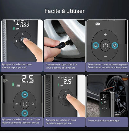 Le Pro Air Compresseur 3-en-1 règle tout ça