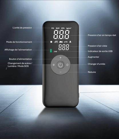 Le Pro Air Compresseur 3-en-1 règle tout ça